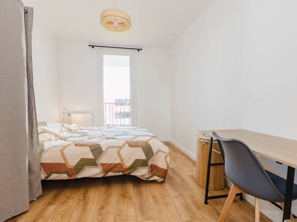 Colocation / Appartement 5 pièces de 82 m², Rennes, Cours d'Helsinki / Photo 9
