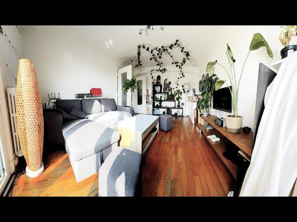 Sous-location / Appartement 3 pièces de 63 m², Lyon, Rue Quivogne / Photo 2