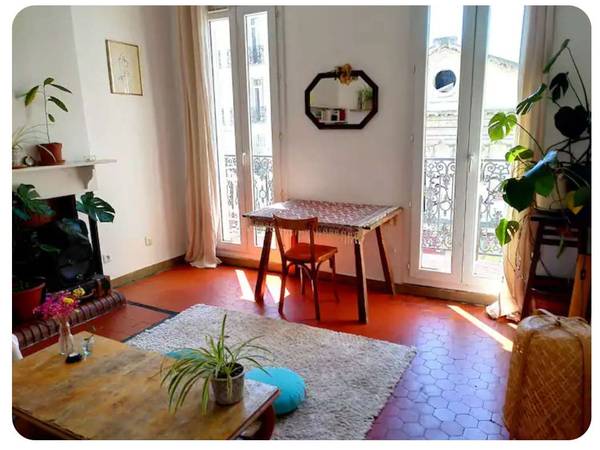 Sous-location / Appartement 3 pièces de 45 m², Marseille, Cours Lieutaud / Photo 2