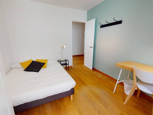 Colocation / Appartement 6 pièces de 98 m², Lyon, Cours d'Herbouville / Photo 2