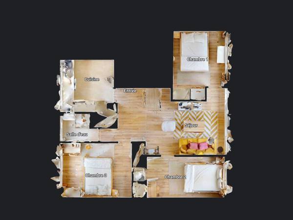 Colocation / Appartement 4 pièces de 61 m², Massy, Rue du Languedoc / Photo 15