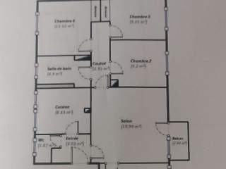 Homestay / 5-bedroom flat · 82 m², Strasbourg, Rue de Fréland