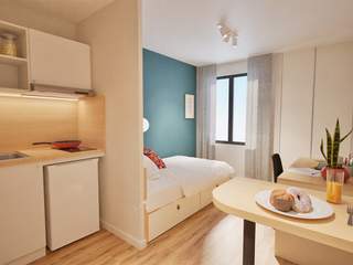 Rental / 1 room residence · 21 m², Tours, 8 Rue de la Vendée
