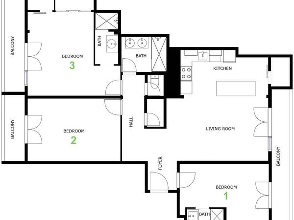 Colocation / Appartement 4 pièces de 100 m², Annemasse, Rue de Genève / Photo 12