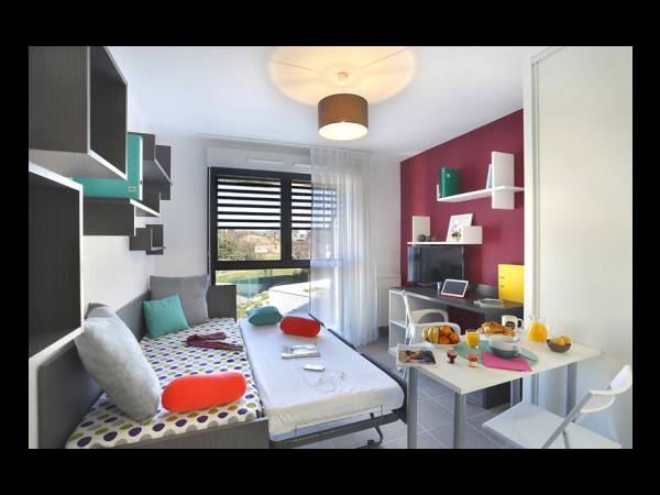 Location / Résidence 1 pièce de 32 m², Montpellier, 2 Bis Rue Gerhardt / Photo 2