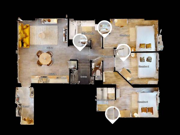 Colocation / Appartement 4 pièces de 78 m², Chambéry, Avenue du Covet / Photo 22