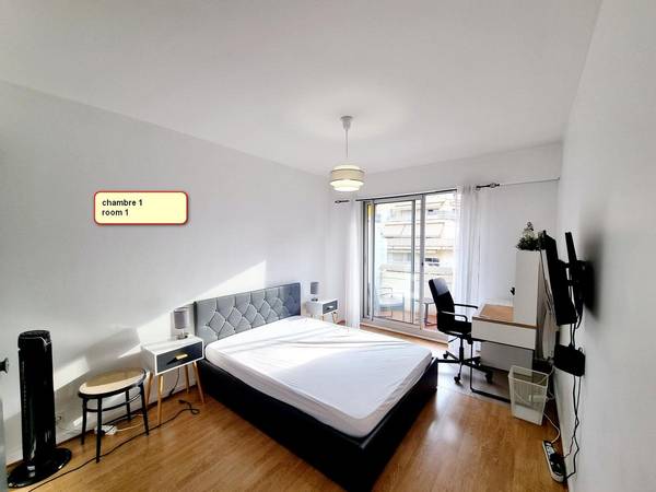 Colocation / Appartement 2 pièces de 70 m², Nice, Avenue Leo Imbert / Photo 2