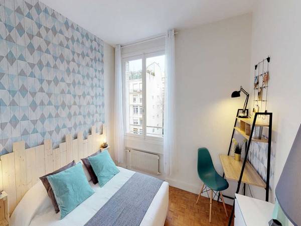 Piso compartido / Piso 5 estancias de 130 m², Paris, Rue Claude Lorrain / Foto 2