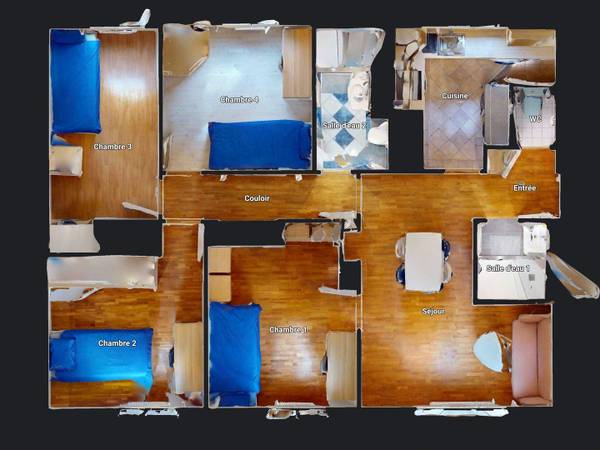 Colocation / Appartement 5 pièces de 77 m², Sartrouville, Rue de Picardie / Photo 18