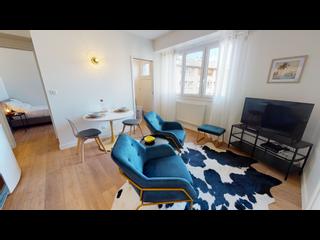 Colocation / Appartement 3 pièces de 46 m², Rouen, Rue Nicole Oresme