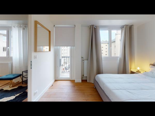 Colocation / Appartement 3 pièces de 46 m², Rouen, Rue Nicole Oresme / Photo 8