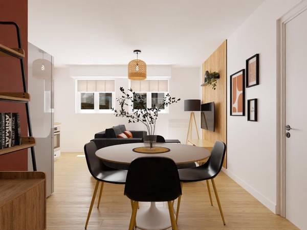 Colocation / Appartement 5 pièces de 90 m², Nancy, Rue de l'Abbé Grégoire / Photo 2