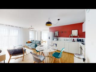 Colocation / Appartement 5 pièces de 128 m², Rouen, Rue Francois Lamy