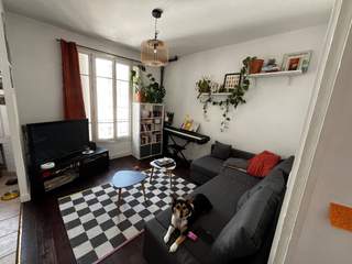 Sublet / Appartement 2 pièces de 36 m², Paris, Rue Gustave Rouanet