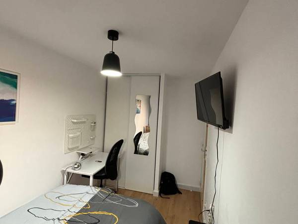 Chambre chez l'habitant / Appartement 1 pièce, Nantes / Photo 2