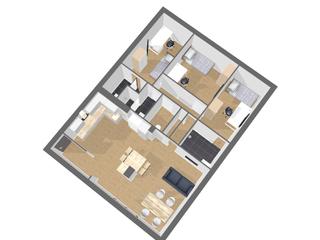 Colocation / Appartement 5 pièces de 72 m², Bron, Rue Edouard Branly