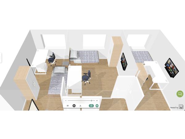 Colocation / Appartement 5 pièces de 72 m², Bron, Rue Edouard Branly / Photo 2