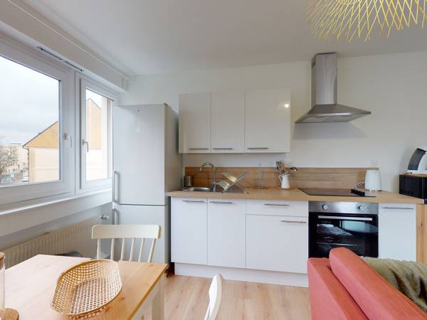 Colocation / Appartement 4 pièces de 65 m², Rouen, Rue Méridienne / Photo 2