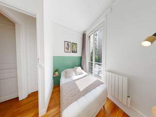 Colocation / Appartement 3 pièces de 50 m², Paris, Rue des Cloys