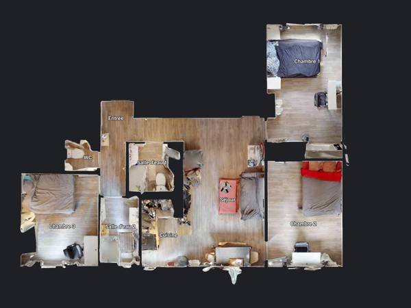 Colocation / Appartement 6 pièces de 89 m², Rouen, Rue Brisout de Barneville / Photo 19