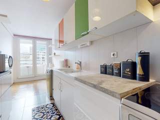 Flatsharing / Appartement 5 pièces de 84 m², Courbevoie, Square Henri Regnault