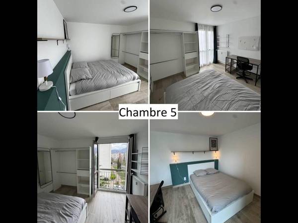 Flatsharing / 6-bedroom flat · 100 m², Grenoble, Rue Gerard Philipe / Photo 2