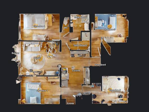 Colocation / Appartement 6 pièces de 87 m², Lyon, Rue de la Piémente / Photo 16