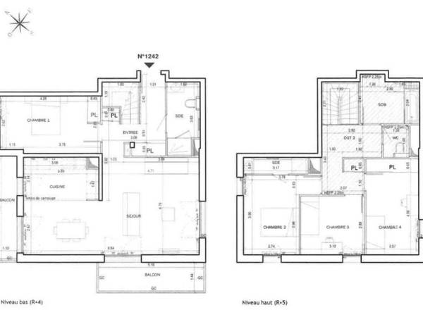 Colocation / Appartement 5 pièces de 120 m², Clichy, Rue Marguerite Yourcenar / Photo 12