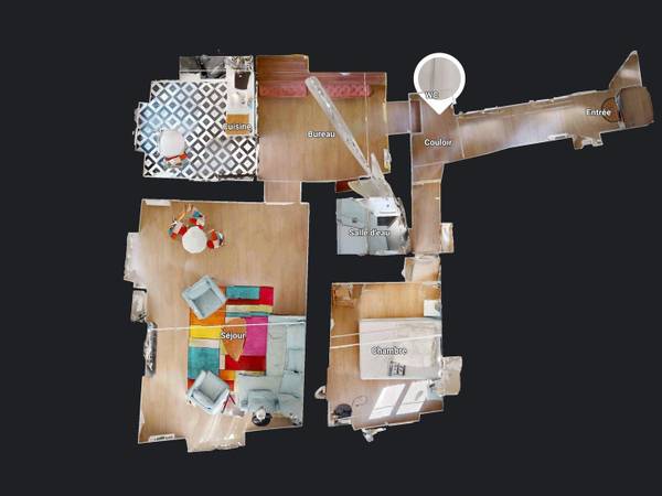 Location / Appartement 2 pièces de 66 m², Grenoble, Rue Jean-Jacques Rousseau / Photo 21