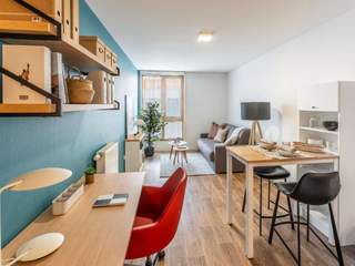 Student housing, 1 room studio apartment, Bagneux