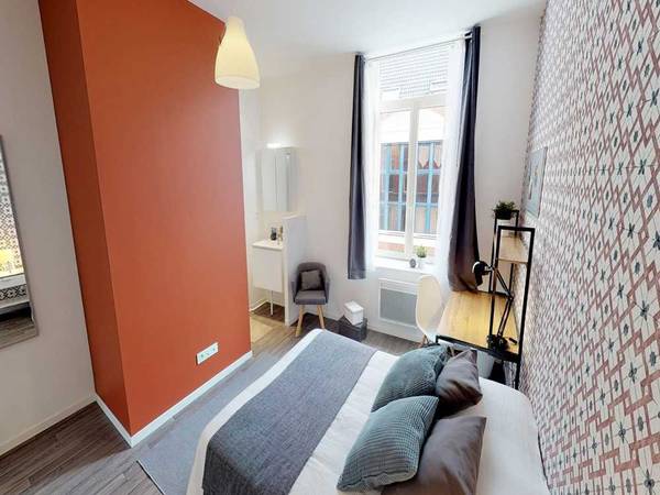 Flatsharing / 4-bedroom flat · 80 m², Lille, Rue de Wazemmes / Photo 2