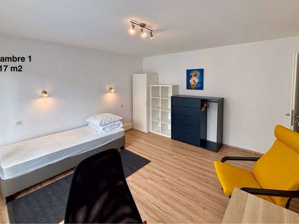 Colocation / Appartement 3 pièces de 70 m², Strasbourg, Rue des Frênes / Photo 2