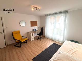 Colocation / Appartement 3 pièces de 70 m², Strasbourg, Rue des Frênes