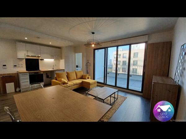 Colocation / Appartement 5 pièces de 95 m², Asnières-sur-Seine, Rue Eugénie Eboué / Photo 2
