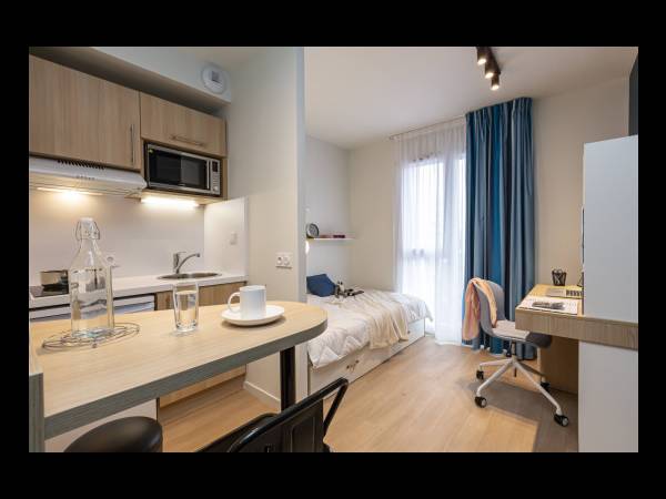 Location / Résidence 1 pièce de 17 m², Le Havre, 54 Rue Charles Laffitte / Photo 2