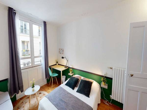 Colocation / Appartement 5 pièces de 90 m², Paris, Rue le Marois / Photo 2