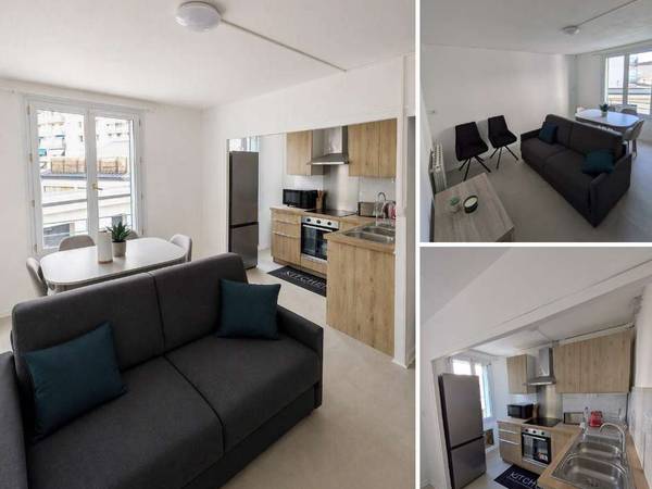 Colocation / Appartement 4 pièces de 67 m², Chambéry, Rue du Bon Pasteur / Photo 2