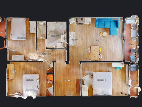 Colocation / Appartement 4 pièces de 65 m², Annemasse, Avenue du Giffre / Photo 21