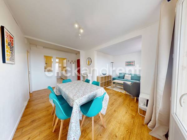 Colocation / Appartement 4 pièces de 74 m², Talence / Photo 2