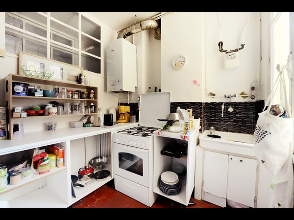 Colocation / Appartement 4 pièces de 90 m², Paris, Rue De L'ourcq / Photo 2