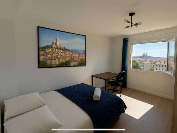 Colocation / Appartement 4 pièces de 60 m², Marseille, Avenue Camille Pelletan / Photo 10