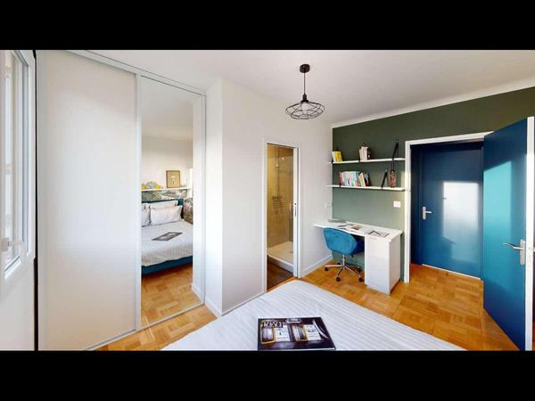 Colocation / Appartement 5 pièces de 89 m², Nantes, Boulevard Meusnier de Querlon / Photo 12