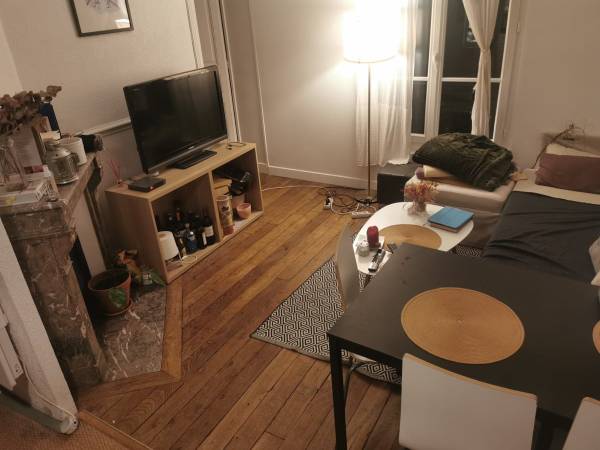 Colocation / Appartement 3 pièces de 47 m², Paris, Rue Fantin Latour / Photo 2