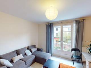 Location / Appartement 2 pièces de 48 m², Rouen, Rue Saint-Sever