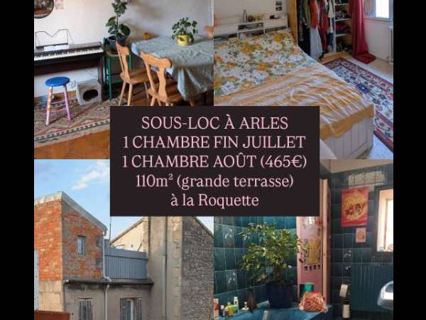 Sous-location / Maison 4 pièces de 110 m², Arles, Rue Jean Granaud / Photo 5