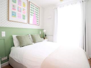 Chambre chez l'habitant / Appartement 2 pièces de 23 m², Paris, Rue du Marché Popincourt