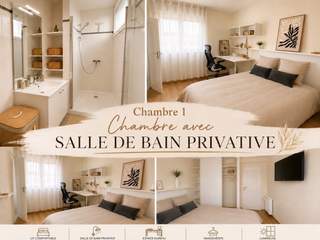 Flatsharing, 4-bedroom flat , Troyes
