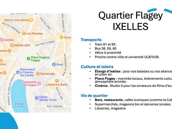 Colocation / Duplex 7 pièces de 160 m², Ixelles, Rue de Vergnies / Photo 7