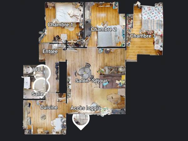 Colocation / Appartement 4 pièces de 73 m², Vénissieux, Avenue Viviani / Photo 23