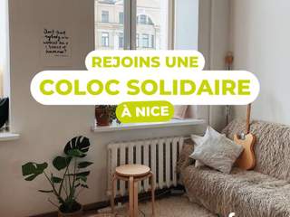 Colocation / 5 rooms apartment · 93 m², Nice, Avenue de la Méditerranée